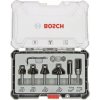 súprava ohraňovacích fréz Bosch, stopka 6 mm 6-dielna