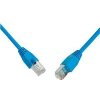 SOLARIX patch kábel CAT6 SFTP PVC 5m modrý snag-proof