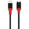 Tactical Recce 3:20 kabel pro Garmin USB-A Black/Red 57983120466