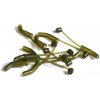 RidgeMonkey Rovnátko Connexion D-Rig Kickers Small Weed Green 10ks