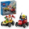 LEGO® City 60458 Pretekársky balíček: Rozvoz pizzy vs. hasičské auto