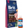 BRIT Premium By Nature Junior L 15kg + LAB V Lososový olej pre psy a mačky 500ml
