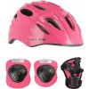 Helma s chrániči NILS Extreme MTW01+H210 růžová VEL.XS