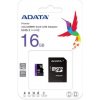 16 GB pamäťová Micro SD karta + SD Adaptér, CLASS 4