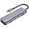 Canyon DS-18 usb-c hub - 2*USB 3.2, 3*USB-C CNS-TDS18 - USB-C rozbočovač