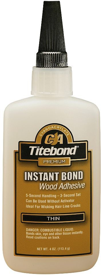 Titebond Instant Thin Rýchloschnúce lepidlo 59 ml