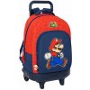 Školská taška na kolieskach Super Mario Trick Červená Tmavo modrá 33 x 45 x 22 cm