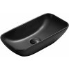 MEXEN - Klara keramické umývadlo na dosku 46 x 23 cm čierna mat 21564685