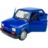 WELLY FIAT 126p MALÝ MODRÝ LEGENDY PRL NOVÝ KOVOVÝ MODEL 1:21