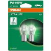 Žiarovka, smerové svetlo ams-OSRAMULTRA LIFE P21/5W, 12V, 21/5W 7528ULT-2BL (7528ULT2BL) EAN: 4062172394895