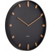 Dizajnové nástenné hodiny 5942BK Karlsson 40cm (8714302726040)
