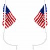 FOSCO vlajka USA s úchytmi na ŠPZ pár