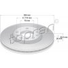 Brzdový kotúč TOPRAN - Hans Pries GmbH 205 524