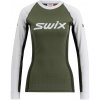 Dámske funkčné tričko Swix, RACEX CLASSIC khaki,biela,čierna L