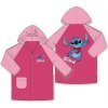 DIFUZED · Detská / dievčenská pláštenka Lilo a Stitch EU 116 Svetlo ružová