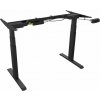 ICY BOX konštrukcie písacieho stola pre prácu v sede aj v stoji IB-EW206B-T 60867 (š x h) 1047 mm x 300 mm čierna; 60867