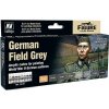 Farby Vallejo Nemecké uniformy Grau WW2, 8x17 ml