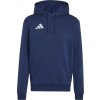 Pánska mikina adidas, ENTRADA 26 HOODY tmavo modrá,Biela L