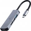 Gembird UHB-CM-U3P1U2P3-01 4-port USB type-C húb (1 x USB 3.1 + 3 x USB 2.0) silver