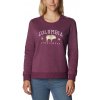 Columbia Hart Mountain II Graphic Crew Marionberry Hea