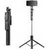HARAHU Selfie tyč stabilný tripod s Bluetooth ovládaním F16 Čierna KP37884