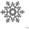 Podtácek ORION Vločka 6ks Grey