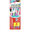 Colgate Twister design zubný kartáčik 4-pack