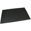Gumová dierovaná čistiaca vstupná rohož FLOMA Waves - 90 x 150 x 1,2 cm