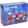 Wiky Figúrka hasič na motorke stavebnica 11cm (W038563)