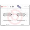 Sada brzdových platničiek kotúčovej brzdy BREMBO P 24 086