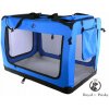 Prepravná taška plast Royal&Petsky modrá XXL 88 cm x 65 cm x 58 cm