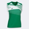 Joma Dámsky dres SUPERNOVA II T SHIRT GREEN WHITE SLEEVELESS