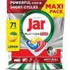 Jar Platinum Plus Lemon kapsuly do umývačky 71 ks