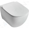 IDEAL STANDARD - Tesi Závesné WC s doskou SoftClose, AquaBlade, matná biela T3546V1