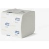 Toaletný papier, skladaný, T3 systém, 2 vrstvový, Premium, TORK Folded, biela