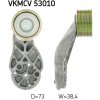SKF Vratná/vodicí kladka, klínový žebrový řemen VKMCV 53010