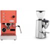Profitec GO, red + Rocket Espresso SUPER FAUSTO, chrome