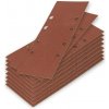 DEMA Brúsny papier pre vibračnú brúsku 93x230 mm K80, 10 ks 15908D