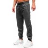 Antracitové pánske teplákové jogger nohavice Bolf JX6338