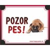 HP product for Happy Pets Tabulka POZOR PES - boxer