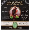 FIVE FIVES - Henna–farba na vlasy čierna 100g