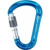 Climbing Technology Concept SG HMS karabína Light Blue/Silver/Grey Skrutkovací zámok Horolezecká karabína