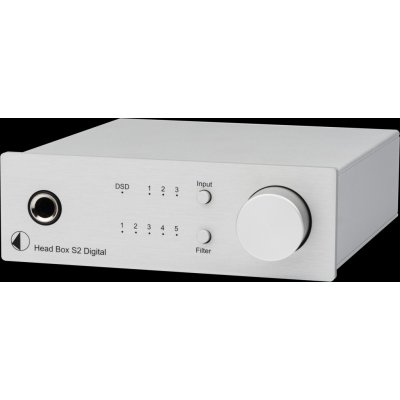 Pro-Ject Head Box S2 Digital (Head Box S2 Digital je plne vybavený pre najvyššie nároky moderného audiofila. Podporuje prehrávanie súborov PCM a DSD)