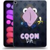 Picasee silikónový prehľadný obal pre Apple iPad mini 2021 (6. gen) - COONDA chlupatka - tmavá