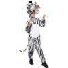 HeliumKing Detský kostým zebra Marty - Madagaskar Veľkosť - deti: L: 117 - 134 cm