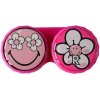 Optipak Limited Ozdobné púzdro Smiley ružové kvety