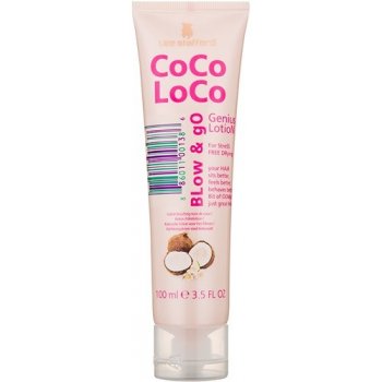 Lee Stafford CoCo LoCo Blow & go Genius Lotion hydratačné mlieko pre fénované vlasy s kokosovým olejom 100 ml