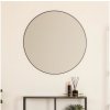 Atmosphera | Atmosphera - Nástenné zrkadlo ALICE pr. 76 cm čierna | P6626