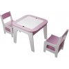 InternetovaZahrada furnigo detský drevený set milou ružový