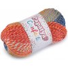 Pletacia priadza Papatya Confetti 100 g - 1 ks 1 (01) oranžová